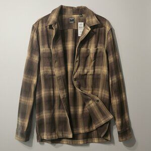 Todd Snyder Brown Plaid Shirt Jacket Shacket NWT Size Medium Heritage
